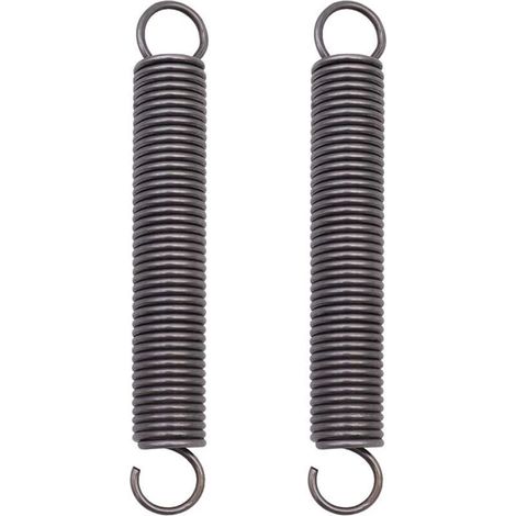Ressorts d'extension en acier Ulisem, ressorts de compression allongés, ressorts à double crochet – 2 x 18 x 150 mm