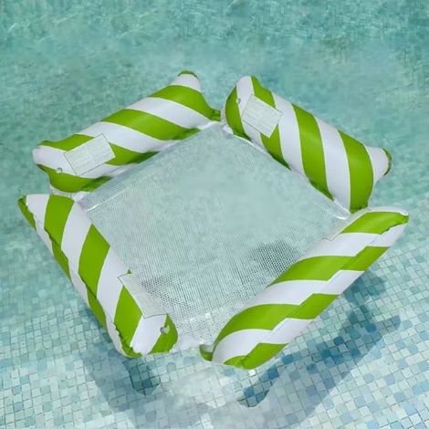 Hamacs aquatiques, tapis flottants gonflables, matelas de natation, jouets pour fêtes à la piscine