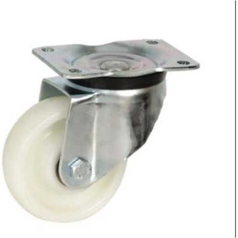 Rueda con Soporte Aro Nylon 160mm Placa 75354 ITEM