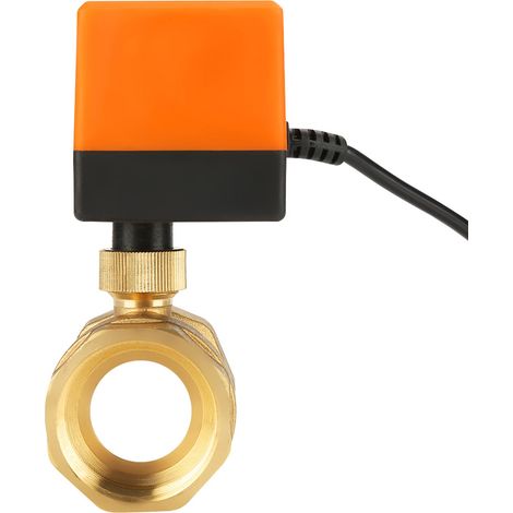Vanne à bille électrique 2 voies AC220V, trois fils, deux commandes (1/5)