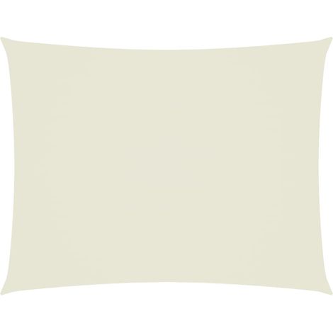 Maison Exclusive - Sonnensegel Oxford-Gewebe Rechteckig 5x7 m Cre