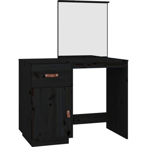 Toletta 95 x 50 x 134 cm in legno massello di pino nero 020006230