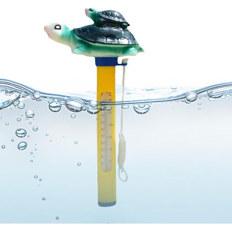 Thermographe flottant pour piscine Double Unité Affichage Facile Avec Thermographe flottant pour la température de l'eau Pour Spa Aquariums Étangs À Poissons Lac Adultes Et Femmes Et Ho (1/5)