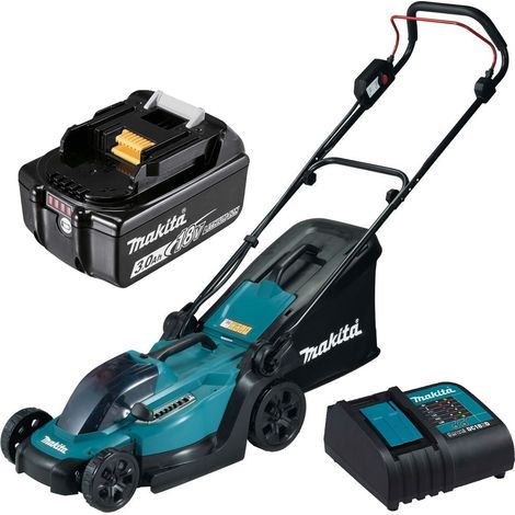 Makita DLM330 18v LXT Cordless Lithium Battery Lawn Mower 33cm + 1x3ah Battery (1/5)