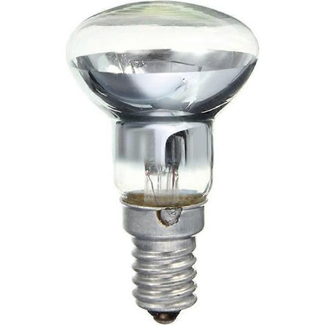 Ampoule à incandescence de rechange E14 R39 30W à visser, réflecteur transparent, compatible avec les lampes à lave (1 pièce). (1/4)