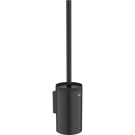 ESCOBILLERO DE PARED HOTELS ROUND NEGRO MATE (1/2)
