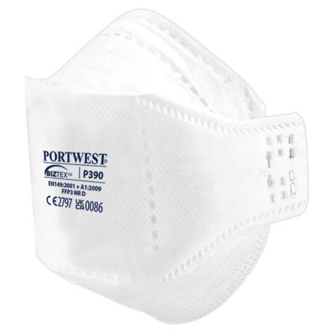 Mascarilla EAGLE Dolomite Plegable FFP3 - Confort y Protección - Blanco