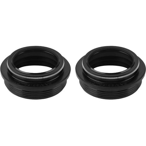 Lot de 2 joints racleurs anti-poussière de 28 mm pour fourche avant de vélo Suntour XCT - Pièces de rechange pour fourche avant XCT (1/5)