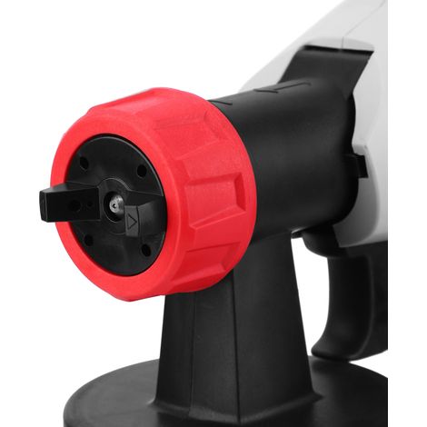 Pistolet à peinture électrique haute pression détachable de 800 ml, pot en aluminium, 800 W, JST80009, avec buses en cuivre : 1,0 mm et 1,8 mm, 220-240 V, prise standard européenne. (1/5)
