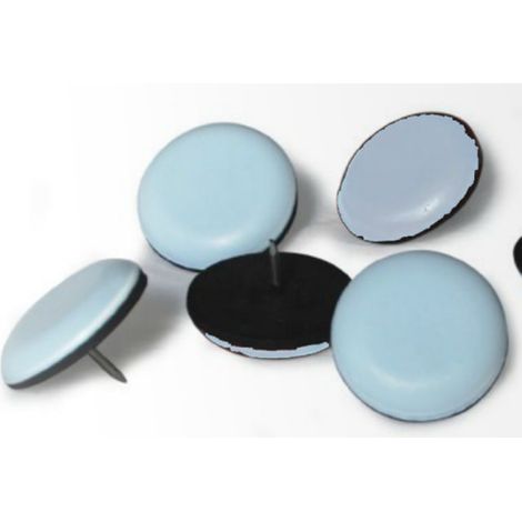SCIVOLI IN TEFLIFIT C/CHIODO Ø30MM GRIGIO MAURER - CF. BLISTER 8PZ