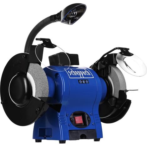 Smerigliatrice mola da banco da 6" ø 150 mm 370w doppio disco Scheppach bg150 (1/5)