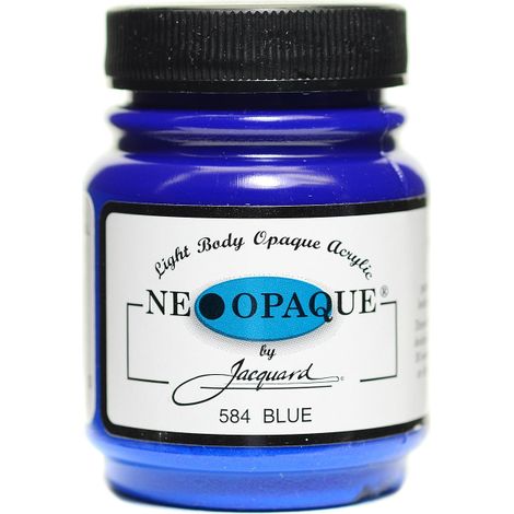 Vernice acrilica Neopaque - Jacquard color / 584 - Azzurro (1/5)