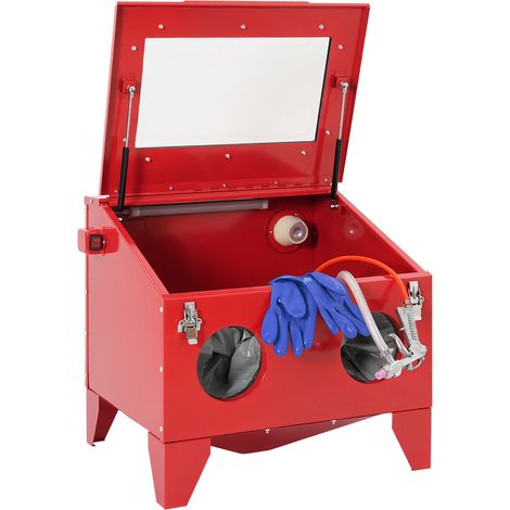 vidaXL Cabina di Sabbiatura 150 L 125 PSI Acciaio laminato a freddo (1/5)