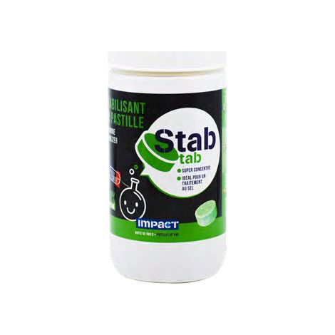 Stabilisant de chlore pour piscine - STAB TAB  pastilles x22
