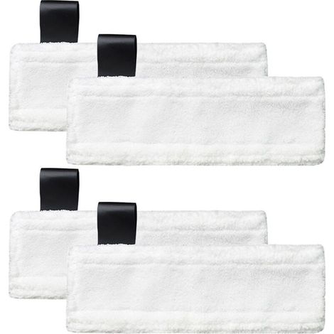 Chiffons microfibres de rechange pour nettoyeurs vapeur Kärcher Easy Fix SC2, SC3, SC4, SC5 (pack de 4) (1/4)
