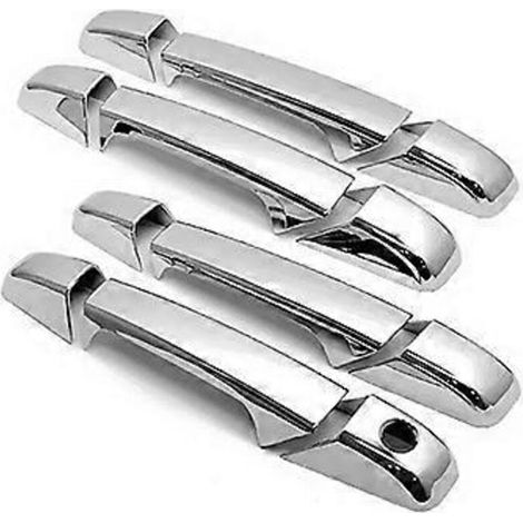 Garniture de poignée de porte extérieure en ABS chromé pour Cadillac Escalade 1500/2500/3500 XL (1/5)