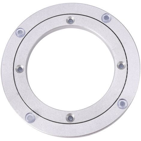 Heavy Duty Aluminum Alloy Revolving Support Plate Round Lazy Susan Dining Table (1/5)