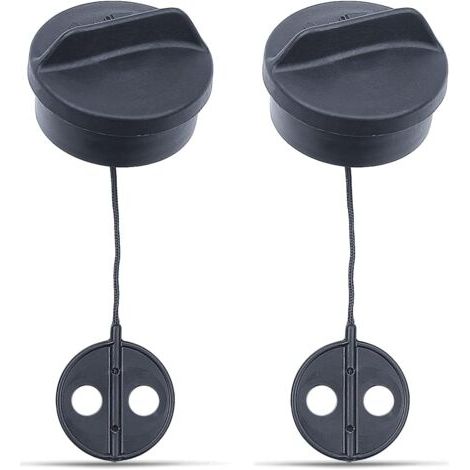 Bouchon de réservoir de carburant pour tondeuse à gazon STIHL FS38, FS45, FS55, FS56, FS80, FS81, FS85, FS88, FS120, 2 pièces, AUMEL (1/5)