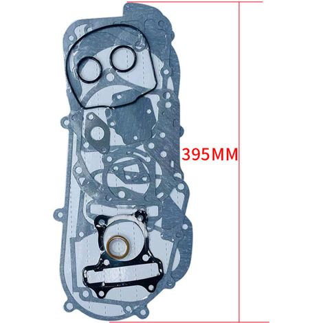 Kolbenlaufbuchsendichtung für GY6-80 Extended 100cc Motorradzylinder, kompatibel mit dem GY6 Haomai 80 Extended 100cc Zylinder, 50mm Bohrung. (1/3)