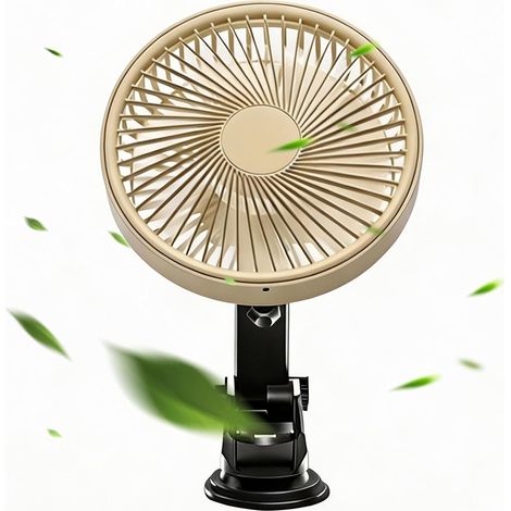 Ventilateur de fenêtre pour voiture Ventouse rotative forte (1/5)
