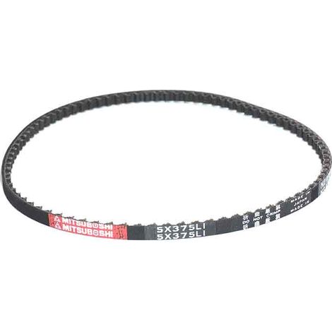 Courroie trapézoïdale crantée 5X375C