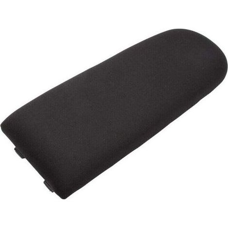 Couvercle d'accoudoir de console centrale compatible avec VW Jetta Bora Golf MK4 Polo Skoda Octavia Passat B5 Rembourrage en tissu noir (1/5)