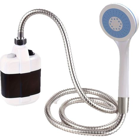 Douche portable avec système de filtration d'eau (débit d'eau de 4 à 5 litres par minute). (1/5)