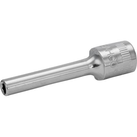 Douille longue 1/4 6 pans en pouces Bahco A6800SZ-5/32 taille 5/32