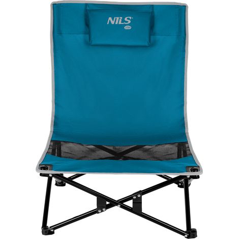 Silla de playa azul y gris NC3306 Nils Camp (1/5)