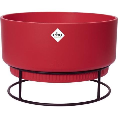 Elho B.for Studio Bowl 30 Brilliant Red Vaso Rotondo (1/4)