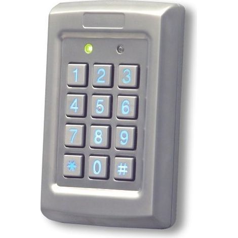Came – Clavier électronique 12/24V ACDC éclairé – Alimentation 12/24V – 500 codes – FR0433