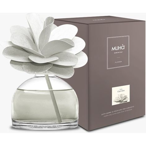 PROFUMATORE D'AMBIENTE FLOWER DIFFUSER IRIS CIPRIATO 200ML MUHA (1/2)