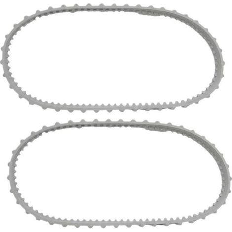 LYERCW - Lot de 2 courroies d'entraînement RCX23002 pour nettoyeur de piscine Hayward Tiger Shark – Installation facile – Performance optimale (1/5)