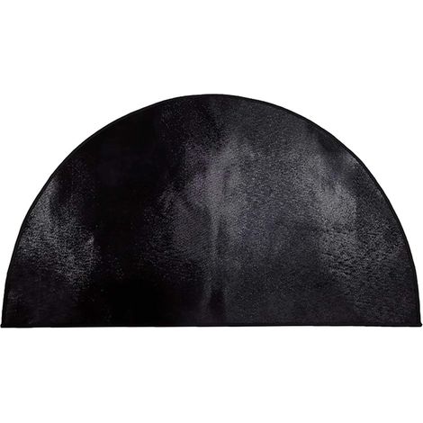 Fire Retardant Mat, Floor Protector Mat Fireplace Mat, Fireplace Hearth Mat, Flame Resistant Fireplace Mat, Floor Protector for Stove, Fireplace(Black,Size:12276cm) (1/5)