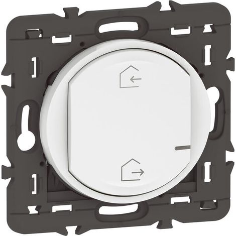 Legrand 064872A Commande sans fils Départ/Arrivée Céliane with Netatmo sans plaque blanc (1/4)
