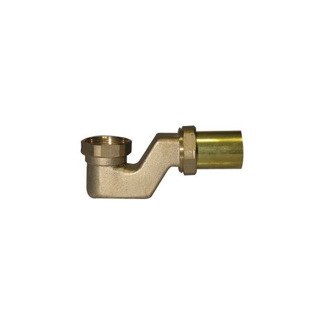 SIFONE PER COLONNA VASCA IN OTTONE- 11/2- DH- pezzi 1 (1/2)