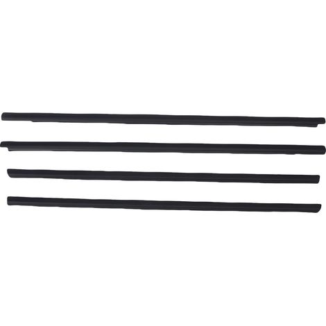 Eosnow 4PCS Fenster Dichtungsstreifen Dichtungen Gürtel 82821 8H300 Äußere Tür Dichtungsstreifen Ersatz Für X-Trail T30 2001-2007 (1/5)