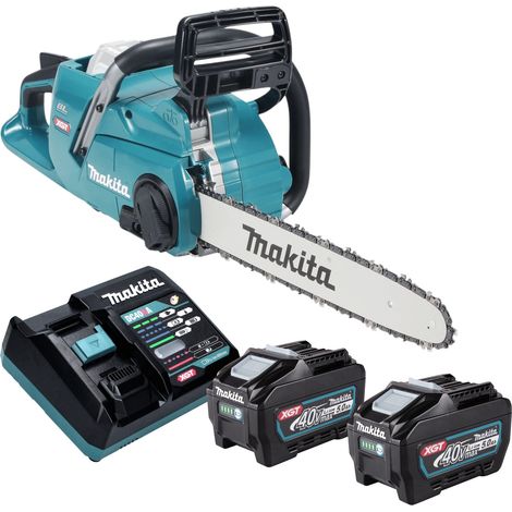 Makita UC 016 GT201 Tronçonneuse à chaîne sans fil 40 V max. 40 cm Brushless + 2x batterie 5,0 Ah + chargeur (1/5)