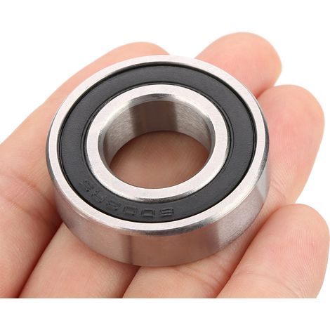 10 roulements à billes à gorge profonde étanches en caoutchouc 6003-2RS, 17 mm x 35 mm x 10 mm (1/5)