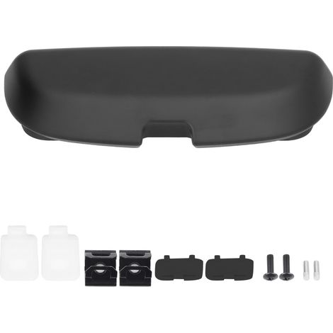 Ortviai Support pour Lunettes de Soleil pour Voiture – Boîtier de Rangement Noir ABS + Mousse, 20 x 8 x 3,5 cm, compatible VW TIGUAN L (2017–2020) (1/5)