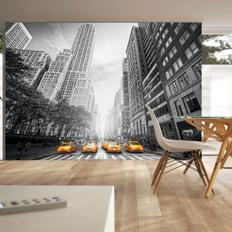 Papier Peint "New York Yellow Taxis" 70 x 100 cm (1/2)