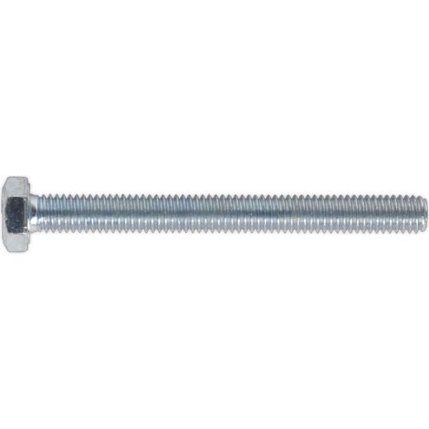 Sealey HT Setscrew M6 x 60mm 8.8 Zinc Pack of 50 SS660