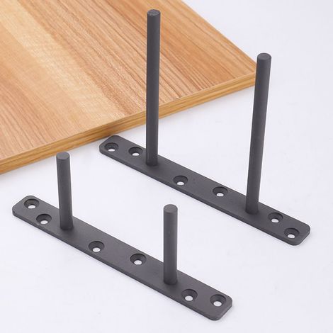 Supports métalliques invisibles pour étagères flottantes, fixation murale. - Online Store (1/4)