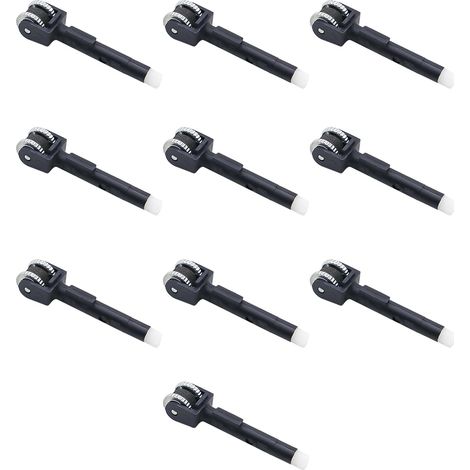 Lot de 10 Tiges de Rechange pour Briquet Clipper,Roues en Silex pour Briquets,Compatible avec Les Briquets Clipper,Pierre à Feu à Changement Rapide Taille Standard (1/5)