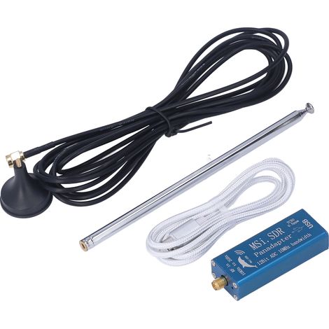 Récepteur radio 10 kHz – 2 GHz, récepteur de signal SDR haute précision avec antenne et TCXO intégré (1/5)