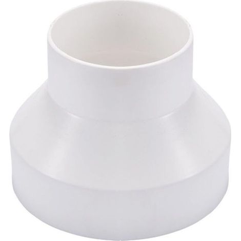 Adaptateur de conduit, Réducteur de Conduits d'Adaptateur pour ventilateur d'extraction pour conduit de ventilation (200mm à 150mm) (1/5)