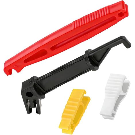Set of 4 Fuse Pullers 4 Sizes Fuse Removal Tool for Automotive Plastic Fuse Removal Tool for Automotive Electrical Disconnect Pliers (1/5)