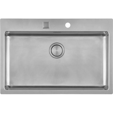 Foster 2266 080 Lavabo sobre-encimera Rectangular Acero inoxidable (1/5)