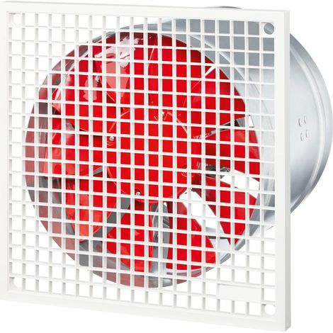 Helios HSW 315/4 Ventilatore assiale ad alto rendimento 1-PH 230 V 50Hz TK a velocità regolabile / con griglia, 00143
