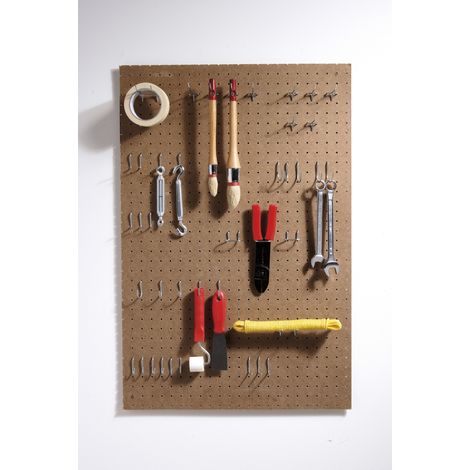 Panel perforado MOTTEZ, Al.60 x An.90 x P.0,6 cm MOTTEZ (1/4)